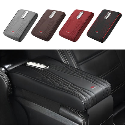 Housse de coussin de Protection pour accoudoir de voiture, 1 pièce, en cuir, pour Kia K1 K2 K3 K4 K5 K6 K7 K9 Stonic Stinger Venga Carens