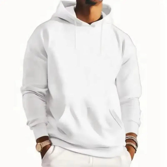 Sweat à capuche unisexe de haute qualité, pull hip-hop, haut décontracté, tendance, couleur unie, nouveau style confortable, printemps et automne, 2026