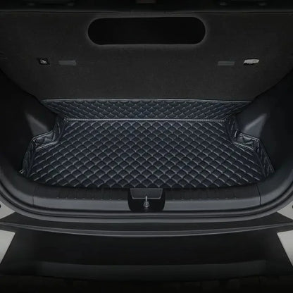 Tapis de coffre de voiture personnalisé en cuir de mouette, couverture complète, doublure de chargement, accessoires d'intérieur imperméables pour BYD Dolphin Mini /surf 2025