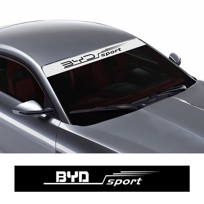 Autocollant en vinyle pour pare-brise de voiture, décalcomanie de décoration, accessoires de réglage automatique pour BYD F3 E6 Yuan Plus Atto F0 G3 I3 Ea1 Song Max Tang Dmi