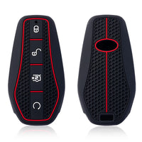 Étui pour clé de voiture en Silicone, support de chaîne, pour BYD Atto 3 Han EV Dolphin Song PRO Max Tang DM Yuan Dolphin E2 Qin PLUS