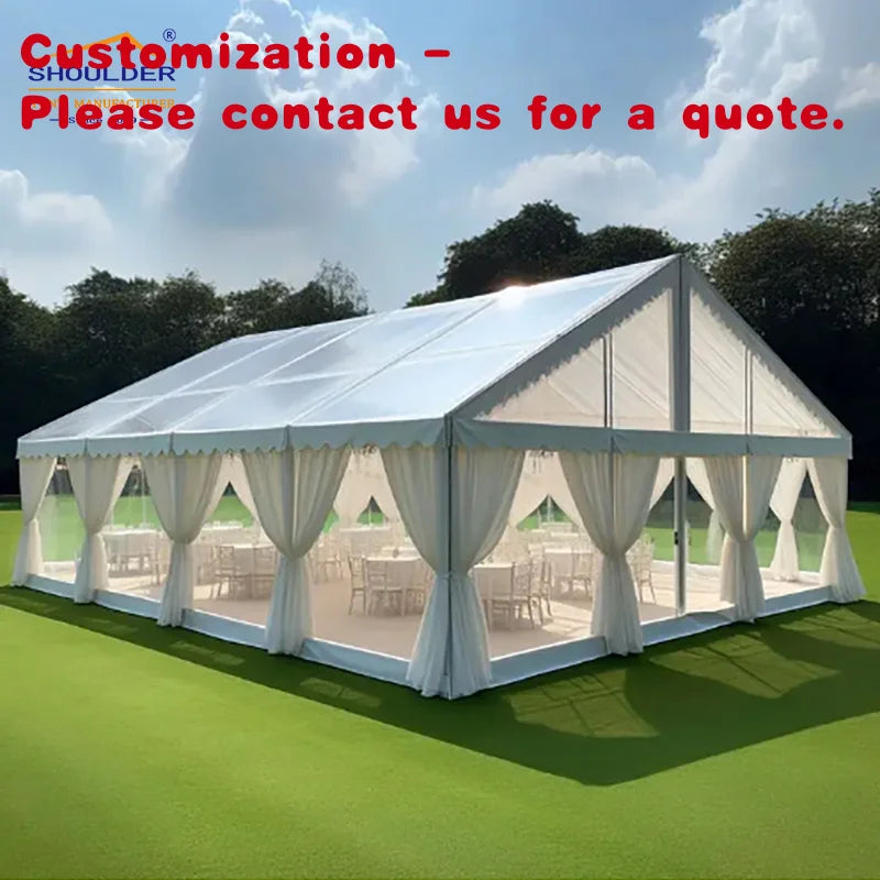 Personnalisé. Personnes capacité événement tente de mariage en aluminium 20x30 fête commerciale grande extérieure grandes tentes de fête Restaurant célébrité