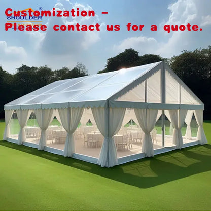 Personnalisé. Personnes capacité événement tente de mariage en aluminium 20x30 fête commerciale grande extérieure grandes tentes de fête Restaurant célébrité