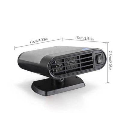 Chauffage de voiture électrique 12V, ventilateur de refroidissement, chauffage de véhicule, désembuage de pare-brise, dégivreur, accessoires de voiture, 1 pièce