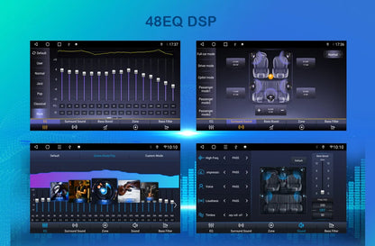 Autoradio Android, WIFI, FM, GPS, Stéréo, 2 DIN, Unité Centrale avec Cadre, pour Voiture KIT 5008, 4008, 3008, 2017, 2018, 2019, 2020