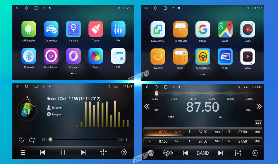 Autoradio Android, WIFI, FM, GPS, Stéréo, 2 DIN, Unité Centrale avec Cadre, pour Voiture KIT 5008, 4008, 3008, 2017, 2018, 2019, 2020